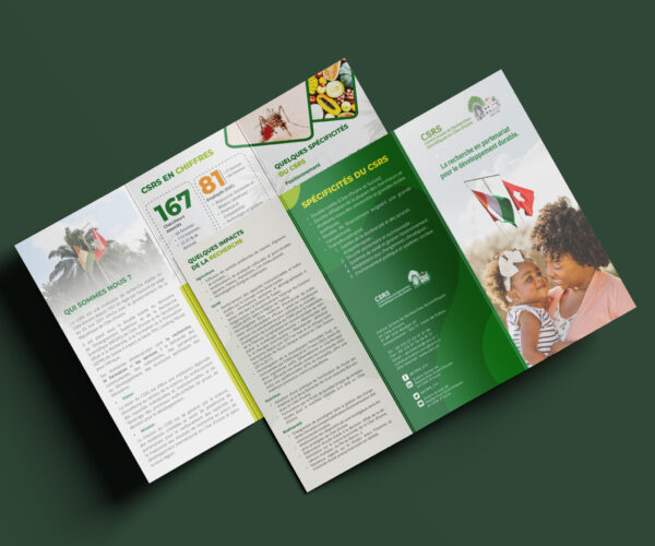 Dépliant 3 volets Centre Suisse